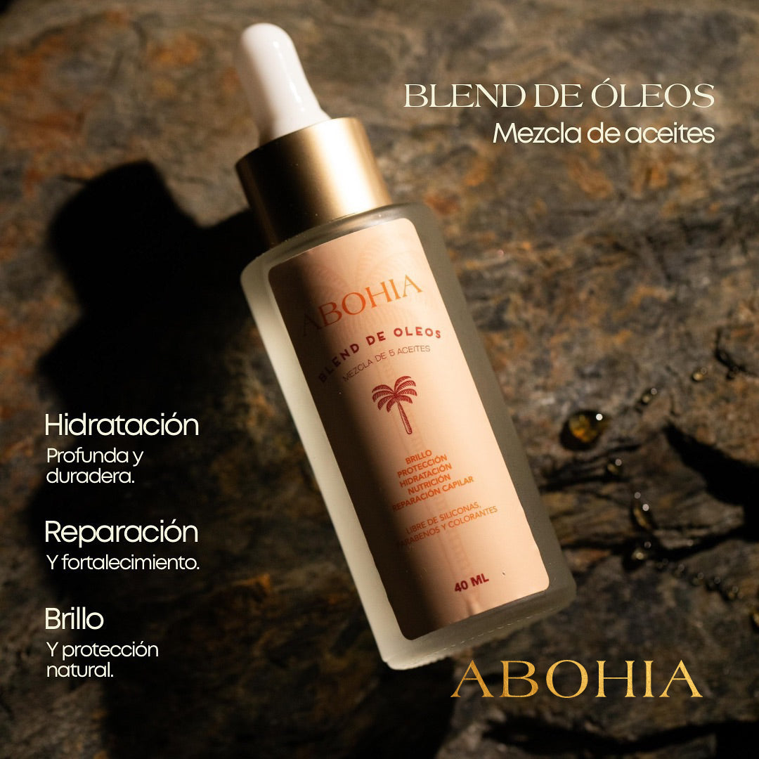 Kit Raíces: Blend de Óleos + Cosmetiquera Tejida a Mano por artesanos del Atlántico